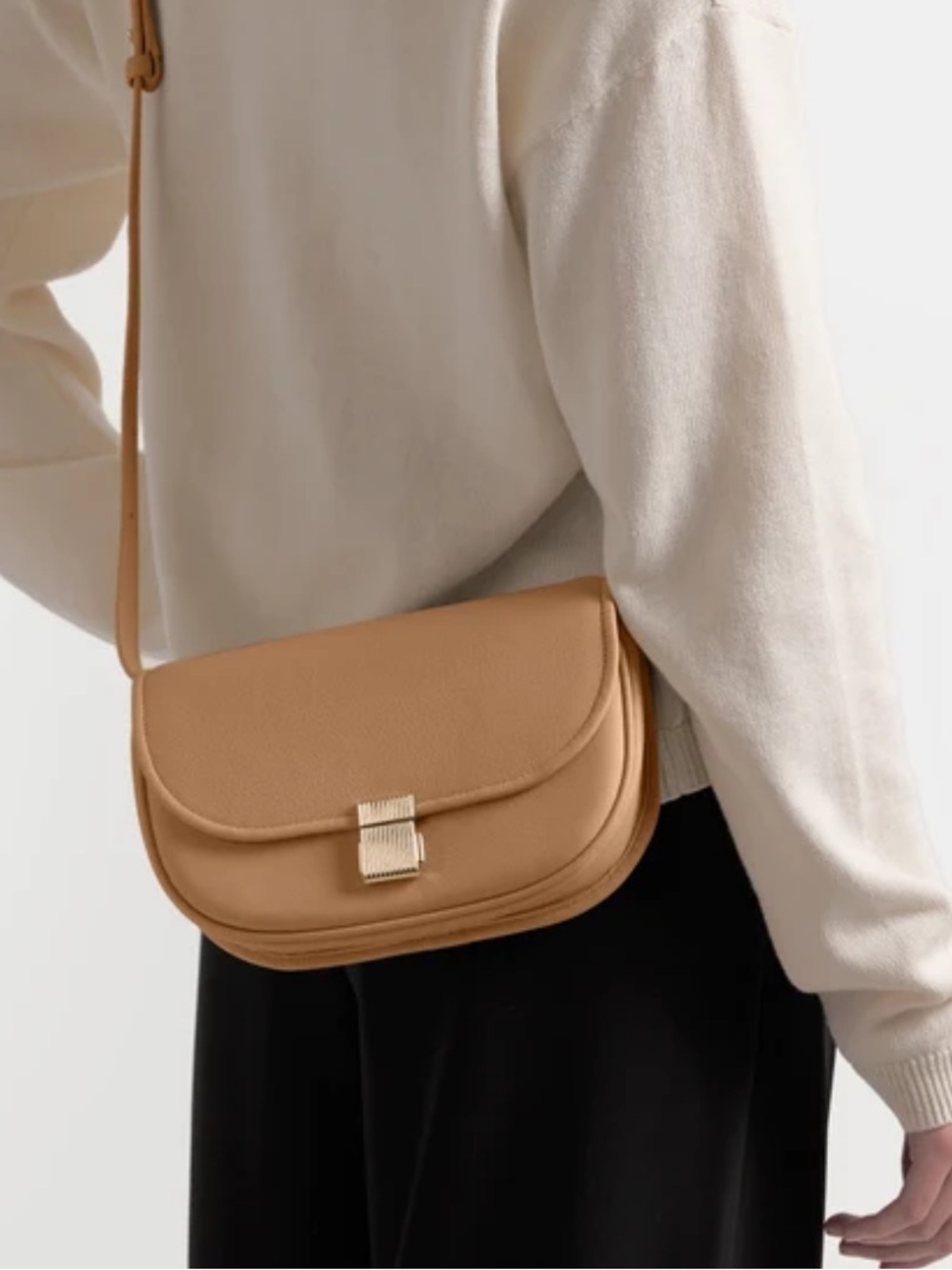 Leatherology Katy Small Saddle Crossbody
